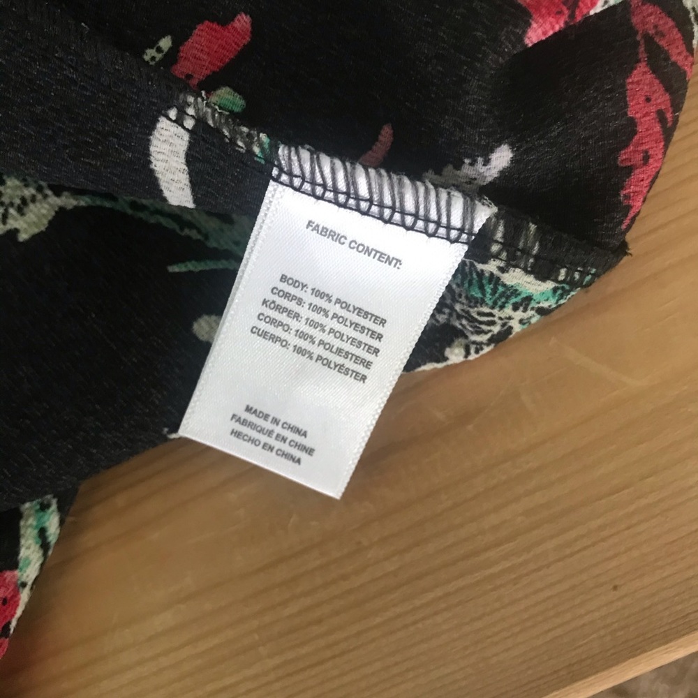 Anthropologie Floreat Aster Floral Kimono Robe Med - Picture 11 of 12